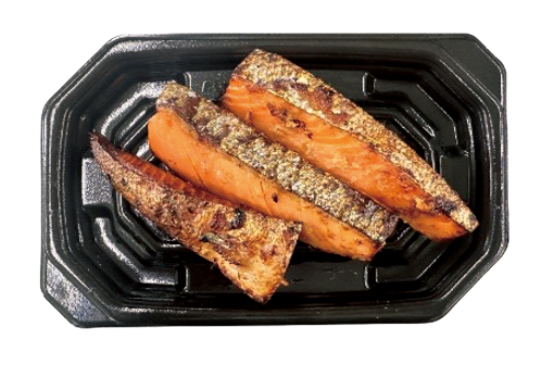 鮭ハラスのしょうゆ糀焼き