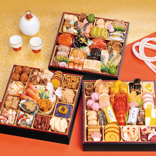 千賀屋謹製 迎春おせち料理 「彩華千」和風三段重